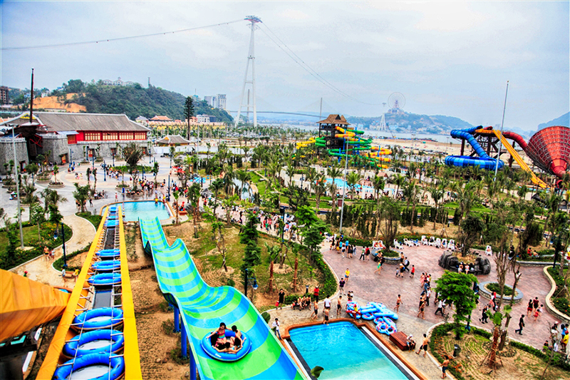 Cong vien nuoc - sun world ha long